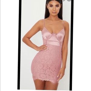 Mauve Lace PLT Dress